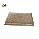 24*14cm Reusable Mesh Grill Bag Fiberglass Fabric High Temperature Ptfe Nonstick Bbq Grill Mesh Bag BBQ Bake Bag