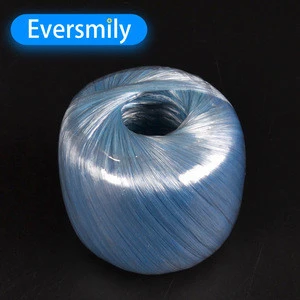 250g plastic wear-resistant pp rope colored twisted packaging customized