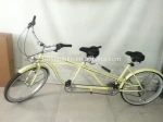 26 tandem bike beach cruiser bike 18 speed MTB tandem bicycle new model