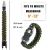 Import 2IN1 Outdoor Paracord Emergency Survival Bracelet with Tactical Knife Tool Camping Hiking from China