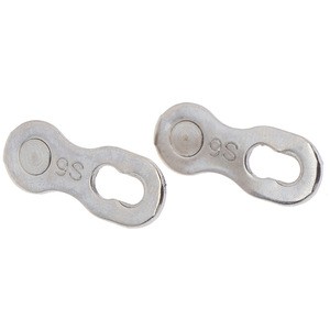 2pcsBicycle Chain Link Connector Joints Magic Buttons Speed Quick Master Links Chain Mountain Bike Parts Stainless Steel