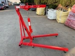 2ton hydraulic shop crane 2ton engine hoist crane foadbale heavy duty
