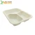 Import 3 Compartment Tray Biodegradable Serving Tray Corn Starch Disposable Container for EV Market from China