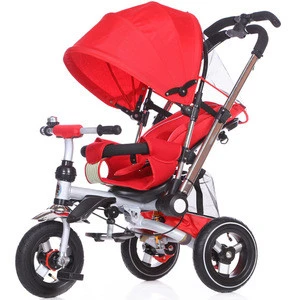 3 wheel bike for children 2 years baby tricycle,4 in 1 children baby stroller tricycle,baby stroller umbrella baby tricycle EN71