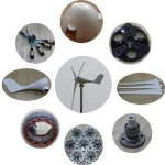 300w 12v 24v wind turbine generator alternative energy generator