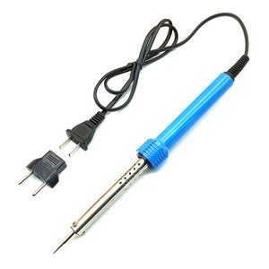 30W 220V Electric Soldering Irons Set Lead-Free with Iron Stand Solder Wire Rosin Tweezers Repair Welding Tools for Electronics