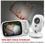 3.2 inch Wireless Video Color Baby Monitor High Resolution Baby Nanny Security Camera Night Vision Temperature Monitoring