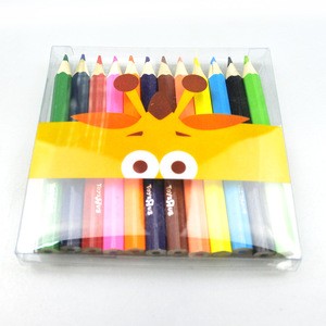 3.5inch lead 2mm mini promotional color pencil set with box
