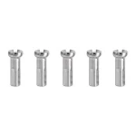36Pcs/Set Steel Mountain Bike Bicycle Spokes w/ Nipples Black 259mm