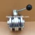 Import 3A Standard 25.4MM 1&quot; Stainless Steel Hygienic Sanitary Butterfly Valves DIN,3A,SMS,lSO,RJT,lDF,DS from China
