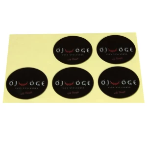 3D Pvc Vinyl Self Adhesive Paper Sticker Labels For T-Shirts Die Cut Adhesive Paper Sticker Labels Moustache  Nail Sticker Maker