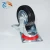 Import 3inch - 8inch industrial plate central bolt hole  rubber rotatable  caster wheels , removable castor wheels,plastic caster wheel from China