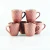 Import 3oz Color Glazed Ceramic Stoneware Coffee Tea Cups and Saucers Sets from China