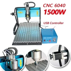 4 2014 Axis CNC Engraver machine CNC-6040-4 axis ,cnc router with rotary for wood mould,EPS,Foam