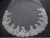 Import 4 Meters Beaded Applique Long Bridal Veil with Comb Soft Tulle Cheap Wholesale Wedding Veils from China