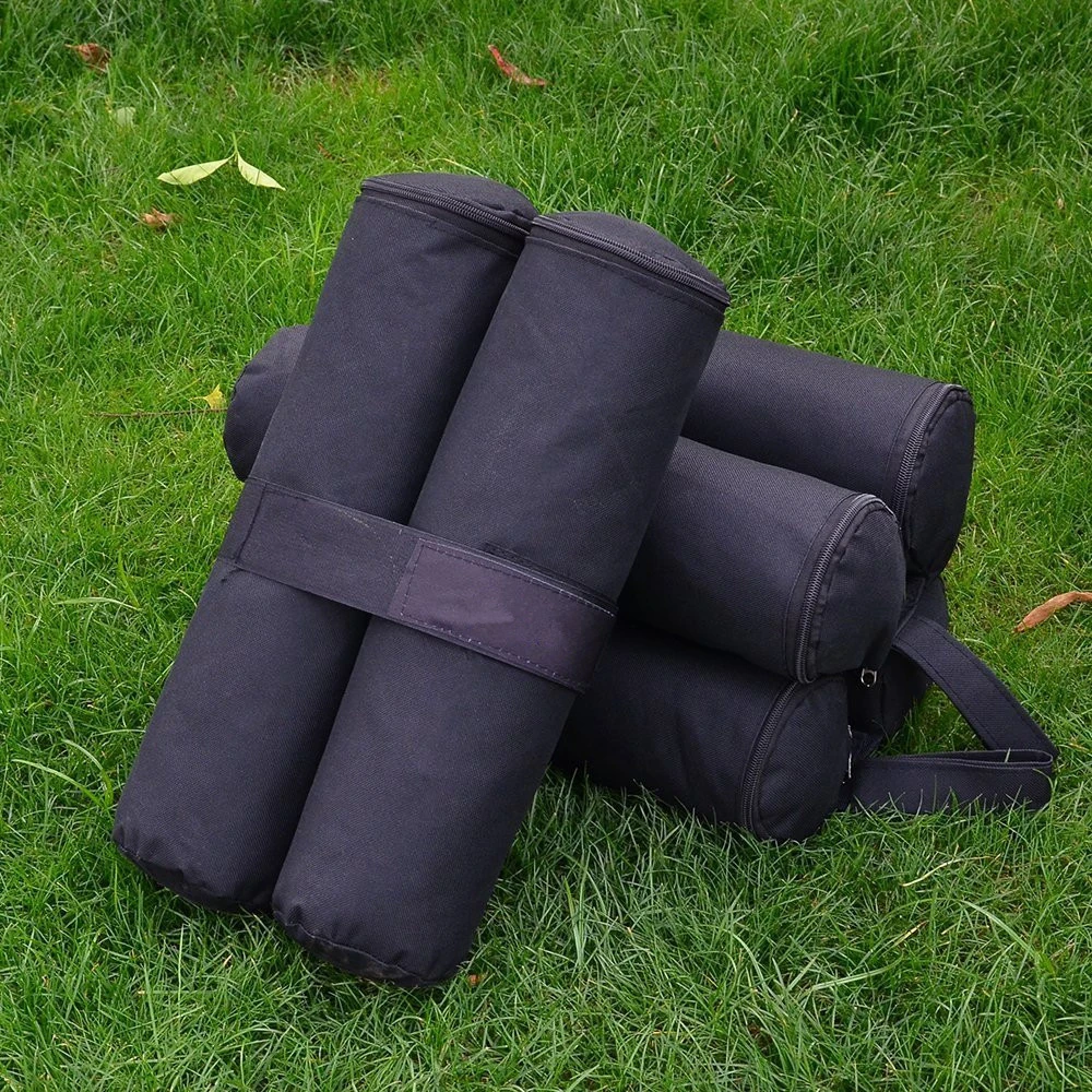 4 Outdoor Sunshade Tent Umbrella Base Holder Weight Gazebo Sand Bags 4 Sand Bag Holders