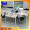 4 people office desk dividers commercial furniture