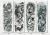 Import 40 designs full arm temporary tattoo stickers OEM China supply body tattoo paper temporary full sleeve tattoo stickers from China
