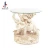 Import 48 Inch Dining Table Wolf Design Glass Table Animal Coffee Table from China