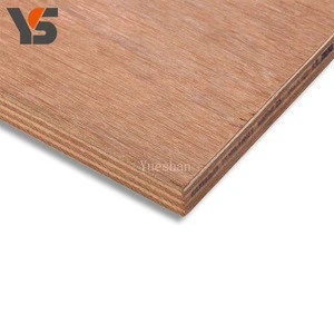 4ft x 8ft sheets natural timber raw materials mahogany veneer plywood
