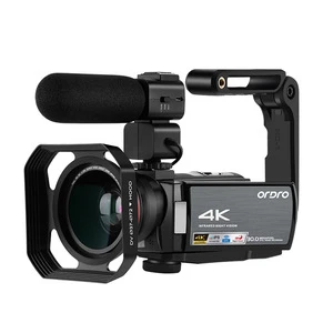 4K Digital ORDRO AE8 Ghost Hunting Wifi Professional Infrared Night Vision Digital Video Camera