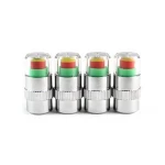 4Pcs Car Auto Tire Tyre Pressure Monitor A Blood Pressure Monitor Gage Alert Sensor Indicator Valve Caps