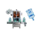 5 Gallon Barreled Neck  labeling machine for bottle shrink sleeve label with steam tunnel machine/bottle neck film machine