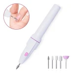 5 in1 Electric Mini Nail Machine Art Drill Carve Grinder Professional Polisher Set Portable Nail Tools