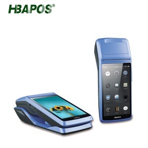 5 inch Mobile Android Handheld Bluetooth handheld pos with printer all in one HBA-P3