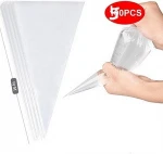 50 Pack 16 Inch Bpa Free Healthy Ldpe Plastic  Pastry Bags Disposable Cake Decorating Bags-Ideal Baking tools