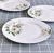 Import 50 piece ceramic tableware set bone china dinnerware set with customized printing from China