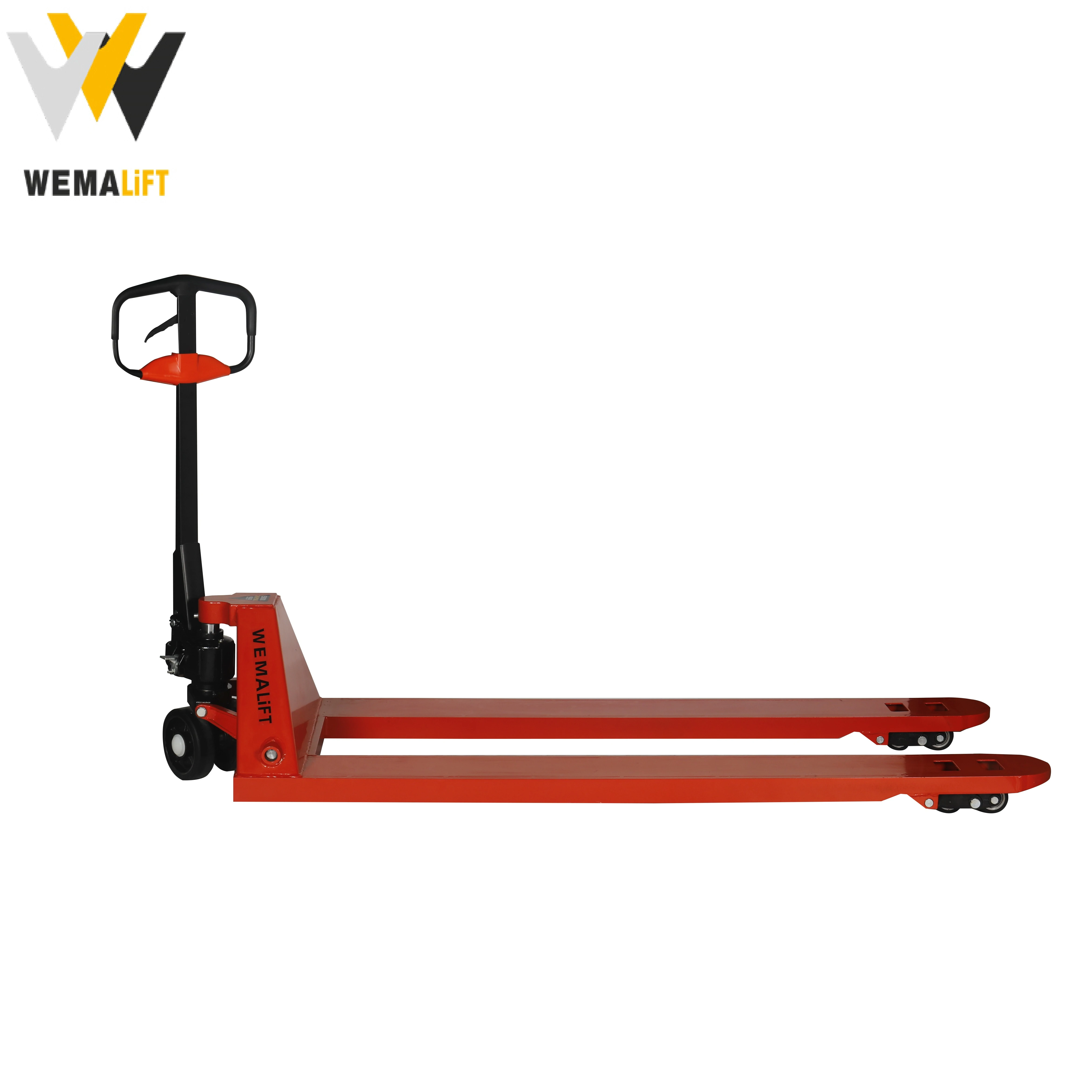 5000kg Hydraulic Manual Hand Pallet Truck With Plastic Coating Handle