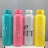 500ML Colorful Plastic Water Bottle Custom Logo BPA Free Promotional Drinkware