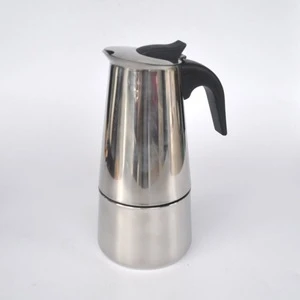 6 cups stainless steel 18/8 Moka coffee maker for home