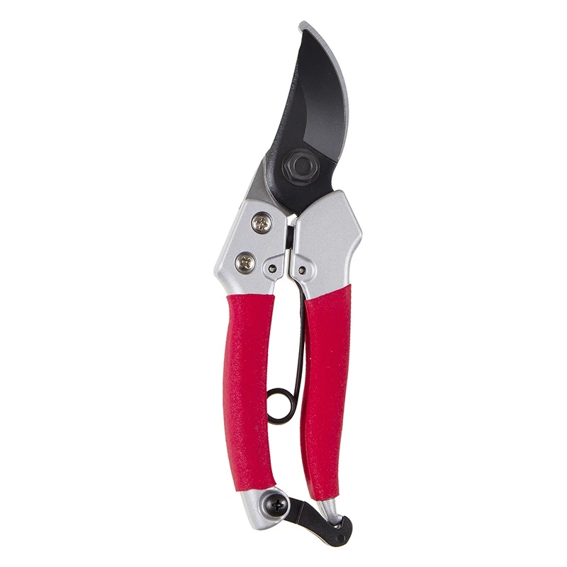 6 Inches By-pass Pruning Shears with Polish Finish