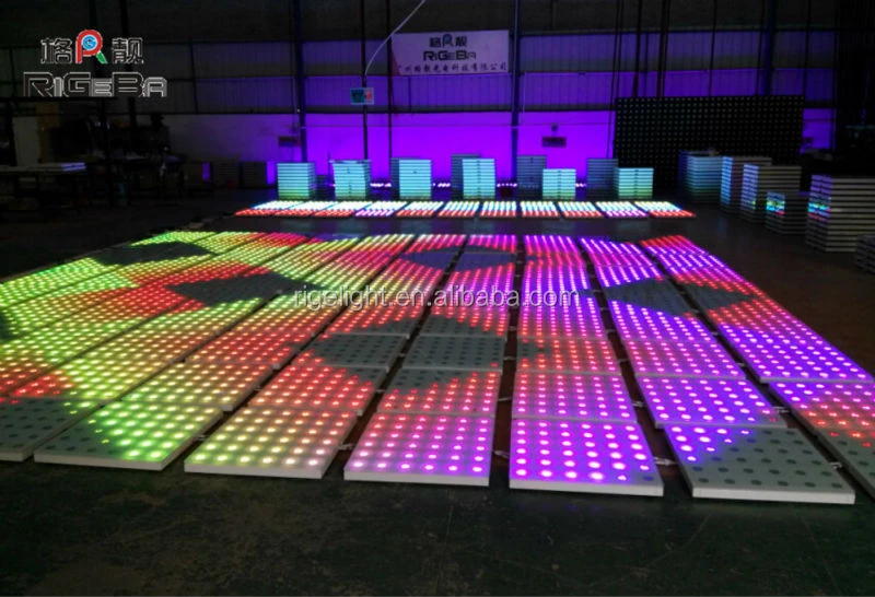 60X60cm RGB color china led dance floor panels/led dance floor light