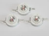 625 - 630nm Red Color 3 watt SMD High Power LED with lens15 / 30 / 45 / 60 / 90 Degree