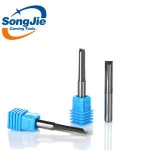 6mm two straight flutes multi cutter milling cutter double angle milling cutter