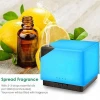 700ml Square Aromatherapy Essential Oil Diffuser Humidifier Large Capacity Modern Ultrasonic Aroma Diffusers  for Home