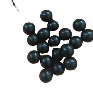 80A Nitrile rubber ball with steel powder supplier in China