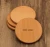 Import 8.8cm Beech &amp; Walnut Wood Coasters Wooden Cup Coffee Tea Cup Pads Drinking Mats Teapot Drink Coaster from China
