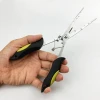9 Inch long nose Hook extractor Stainless steel multifunction Fishing scissors Scissoring line fishhook tools Fishing
