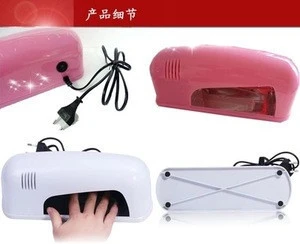 9 W UV LED Nail Lamp Dryer Lamp nail Manicure CCFL CFL per Gel Nail polish UV LED Light Dryer FOR DRY