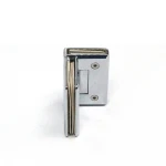 90 degree glass door clamp Glass to Glass  shower hinges bathroom chrome Shower room accessories