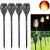 Import 96 LED Flame Light Super Bright Solar Power Outdoor Light Waterproof IP68 Plastic Garden Light from China