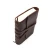 Import A5 Handmade brown genuine leather Journal with strap from China