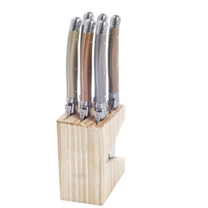 ABS Handle Laguiole Steak Knives With Dinner Knife