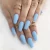 ABS Long Coffin False Nails Press on nails full over Ballerina Artificial Fingernails