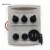Import ABS Rocker Switch Panel Boat Marine 5 Gang LED Toggle Switch Panel with USB Charger Socket from China