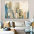 Import Abstract City 50% Hand Paint Oil Painting On Canvas Print Wall Art Decoration from China